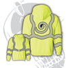 SoD Class 3 Fleece Jacket (Safety Yellow, Loco)